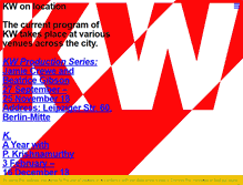 Tablet Screenshot of kw-berlin.de